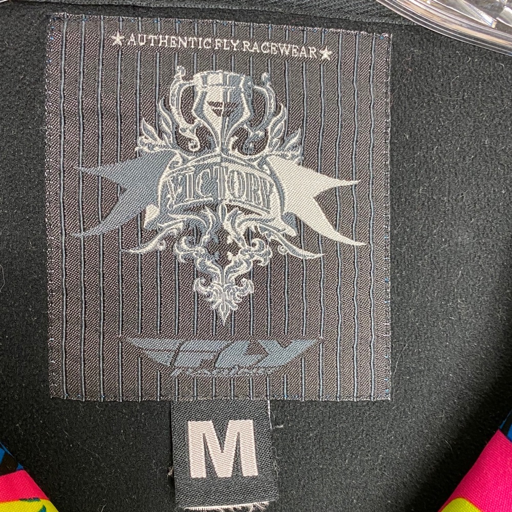 Mens Hoodie Full Zip Fly Racing Motocross Jacket - Picture 8 of 8